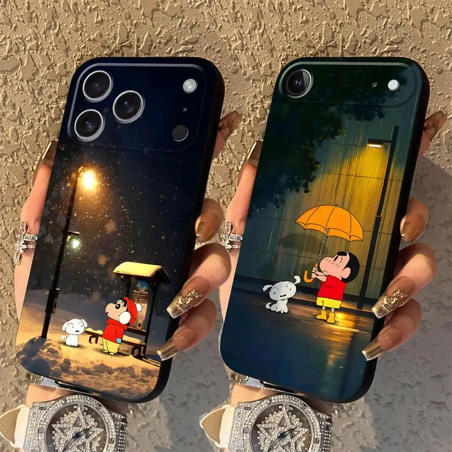 Cute Cartoon Boy Dog Art Phone Cover Case - Stylish and Protective Design