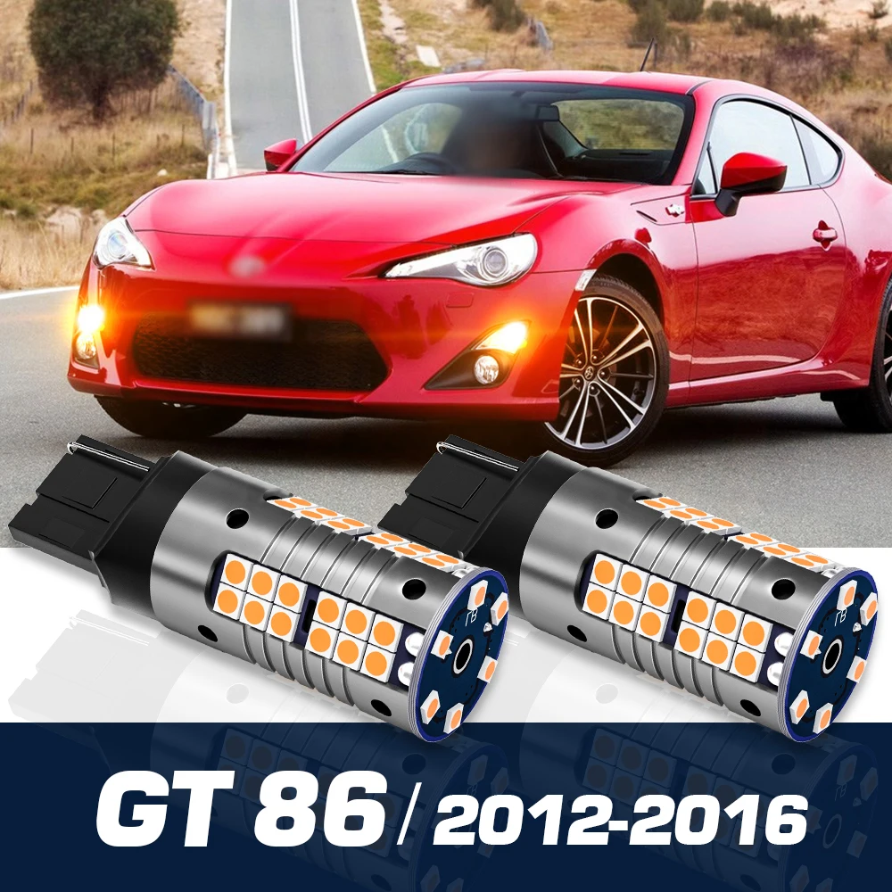 

2pcs LED Turn Signal Light Canbus Accessories For Toyota GT 86 2012 2013 2014 2015 2016