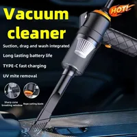 6000pa car vacuum cleaner, high-power mini charging, multifunctional blowing and suction, handheld car vacuum cleaner 1
