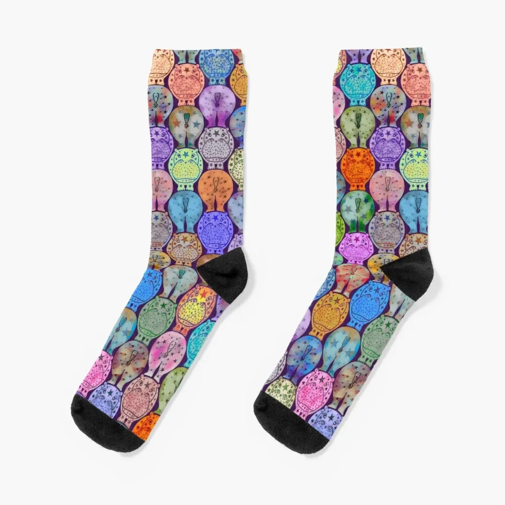 

Starry Hippos Socks sports and leisure short Man Socks Women's