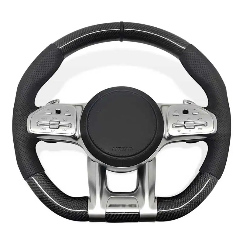 

Carbon Fiber AMG Steering Wheel for Benzs c190 W117 W166 W177 W197 W205 W213 W216 W217 W218 W222 W253 W257 W463 W464 GLE G63 C63