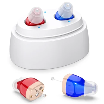 Auricolari, Dispositivi Acustici In-Ear, Cuffie Ricaricabili Adatte per Adulti