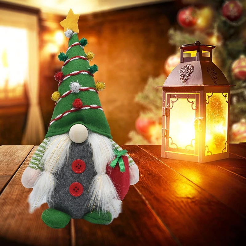 2/1PC Gnome Christmas Faceless Doll Merry Christmas Decoration For