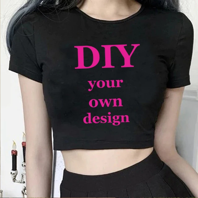 design your own crop top