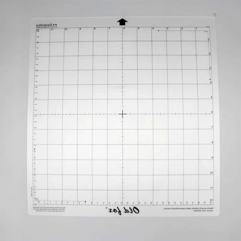 YOUNGINK Cutting Mat for Silhouette Cameo 3/2/1 [Standard-grip,12x12 Inch]  Adhesive&Sticky Non-slip Flexible Gridded Cut Mats