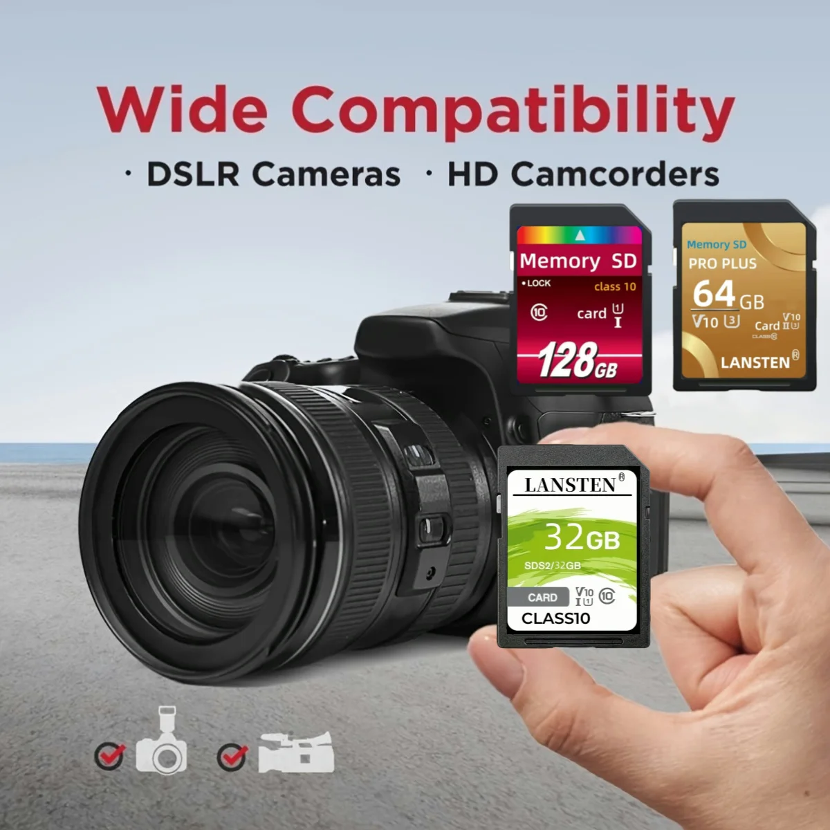 ī޶ 32GB 64GB 128GB ޸ ī  ޸ ī Classe 10 3D 4K V30  뷮