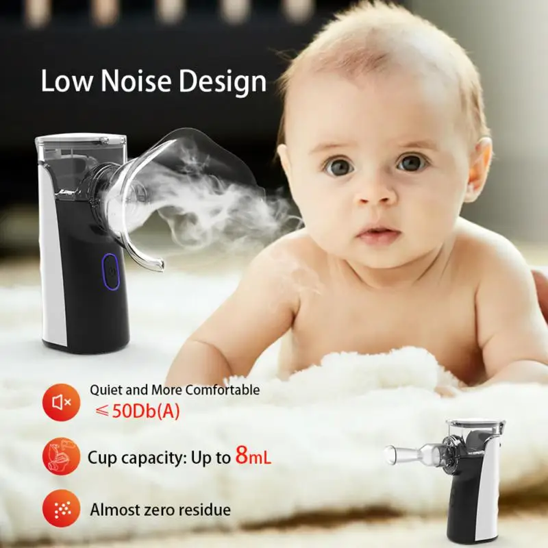 N3 Home Inhaler Medical Portable Silent Nebulizer Mini Handheld Sadoun.com