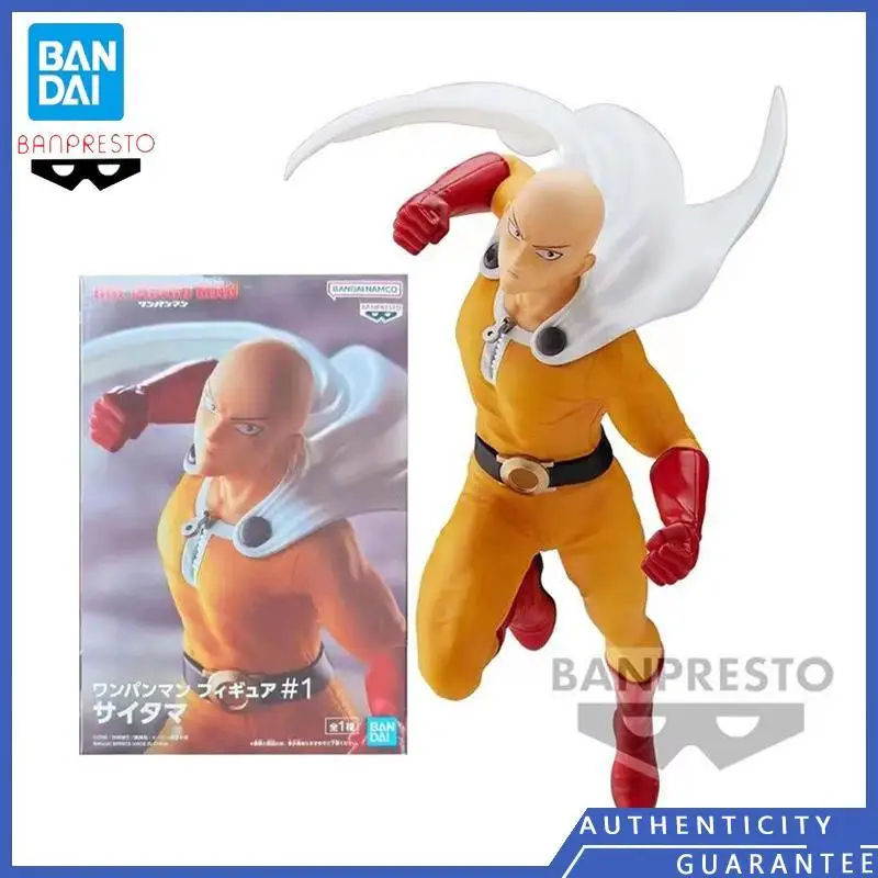 

[In stock] Bandai BANPRESTO One Punch Man Saitama Genuine Peripherals Childrens Gifts Collections Model Toys Action Figures