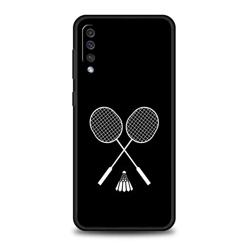 Badminton-Themed Protective Phone Cover
