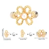 Reusable Detachable Waistband Flower Buttons Tool Jeans Waist Buckle Adjustment Button For Pants Jeans Waist Clip 6