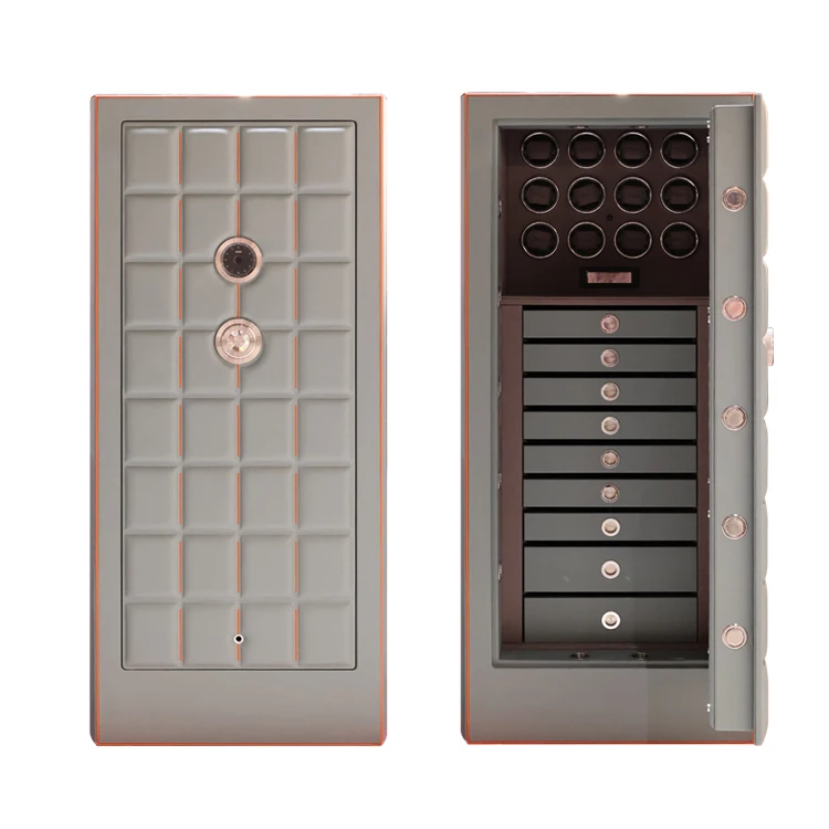 Sdeb713f71fa344f5b4463c9555b85ef0y Custom Home Jewelry Safe Cabinet Boxes Smart Watch Winder Safe Security Safe Box