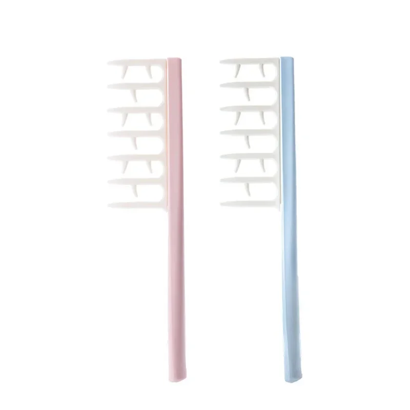 

Hair Styling Curly Fluffy Brush Salon Scalp Massage Z Shape Combing Brush BRUSHWORKS Smoothing Heatless Curl Combs Barber Tools