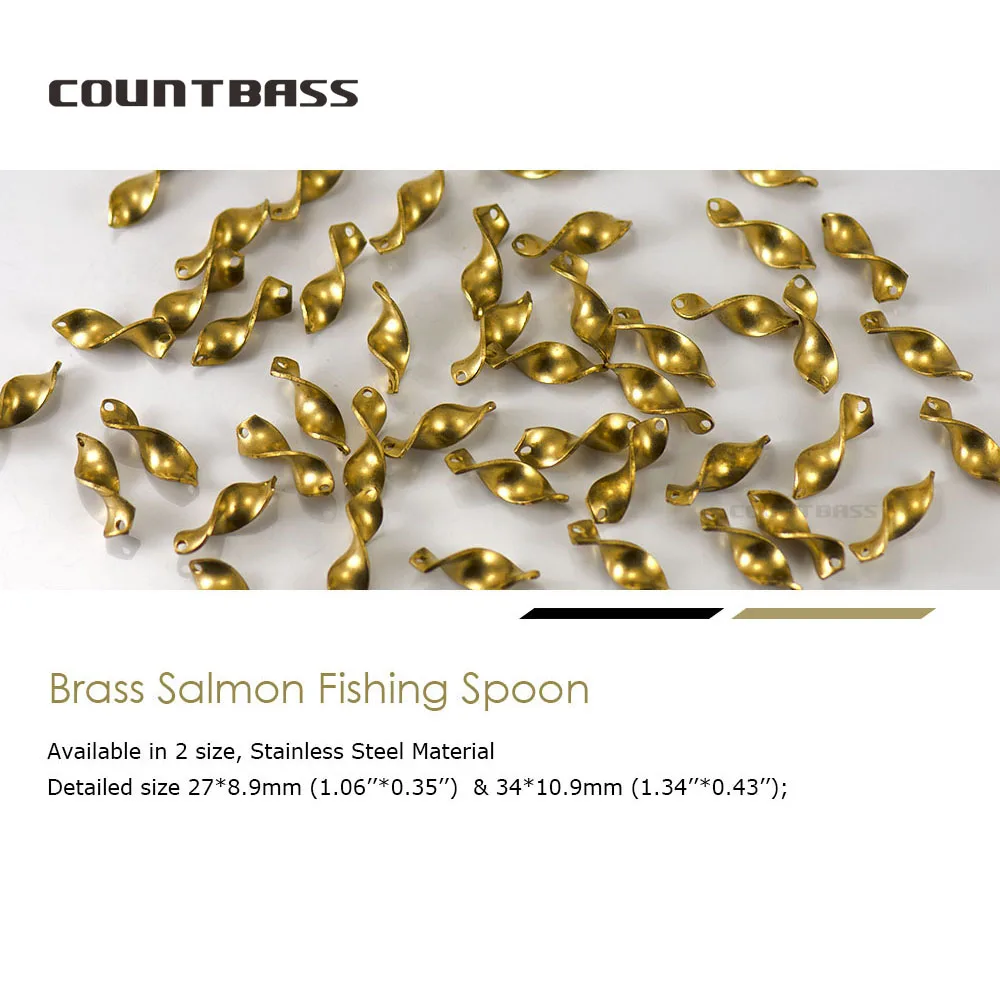 5 Esche Da Pesca Cucchiaini Rotanti In Metallo - Multimisura 1/5 Oz A 3/4 Oz - Lega Di Zinco, Amo Triplo - Per Trota, Spigola, Salmone - 2