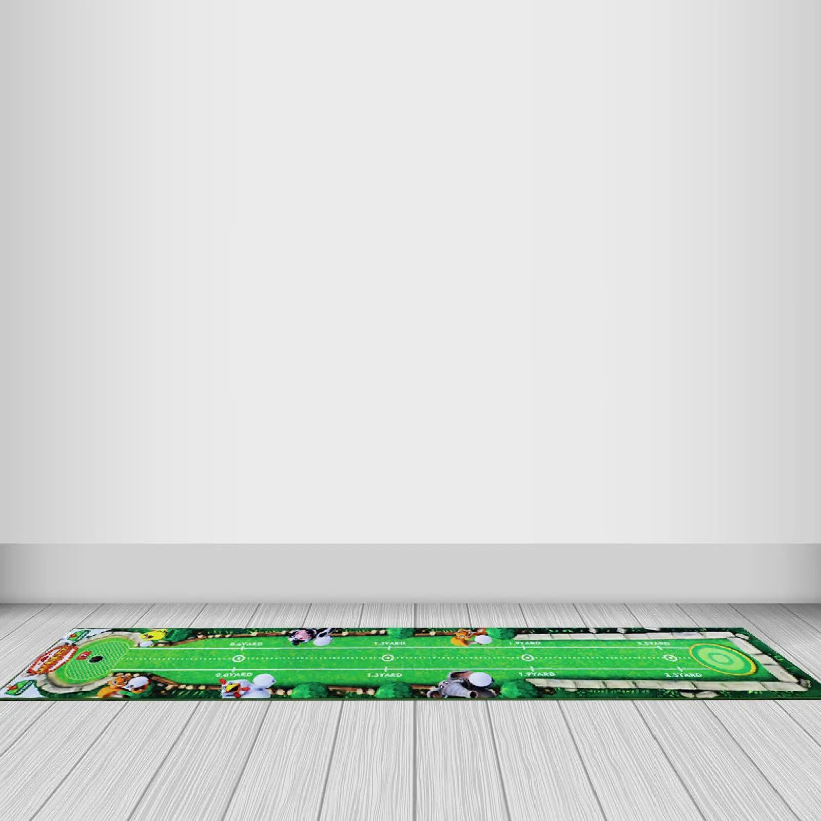 Golf Putting Mat Equipment Gift for Golfer Improving Putting Skills Golf Training Pad for Park Backyard Garden Lawn Office Golf Putting Mat Equipment Gift for Golfer Improving Putting Skills Golf Training Pad for Park Backyard Garden Lawn Office