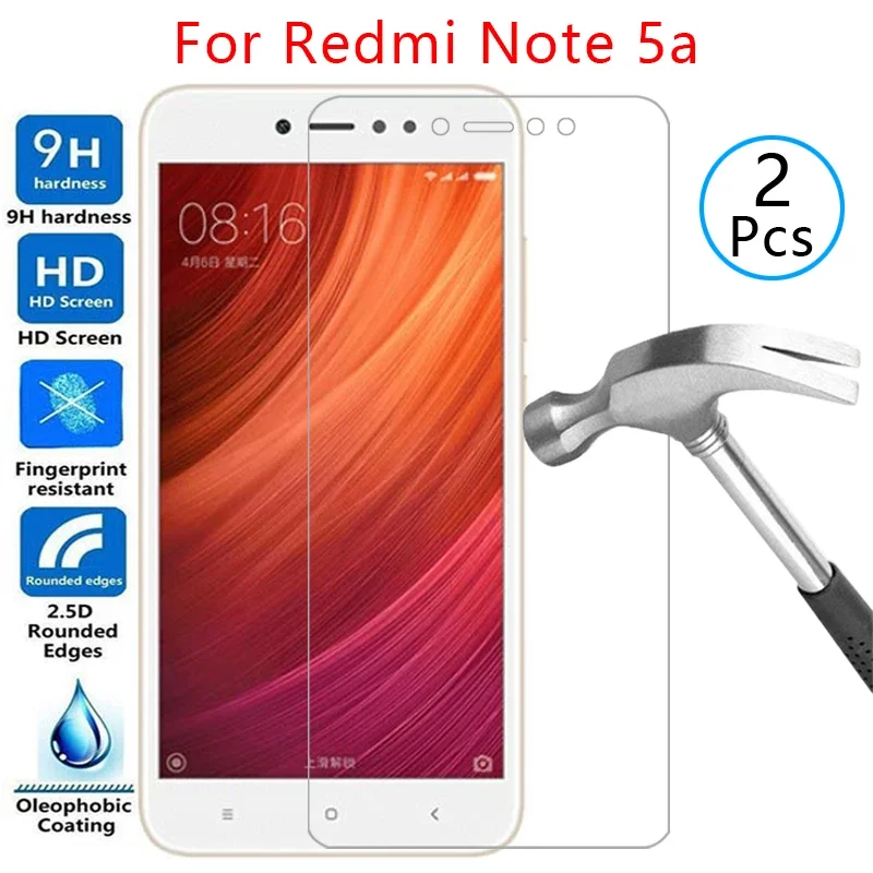 Pellicola Salvaschermo In Vetro Temperato Per Xiaomi Redmi Note 5A Custodia Cover Su Ksiomi Note5A Non 5 A A5 Not5A Custodia Protettiva Per Telefono