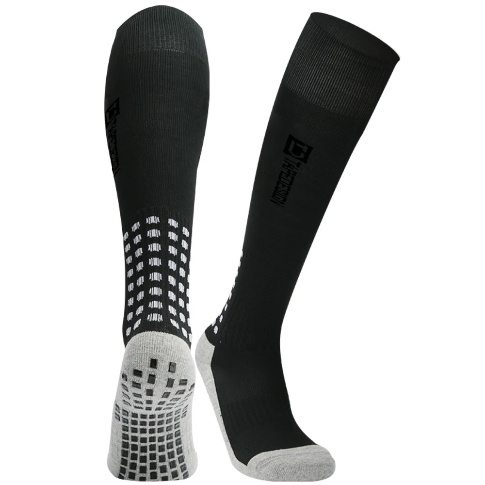 New Long Football Socks Silicone Suction Cup Grip Anti Slip Soccer Socks Sports Men Women Baseball Rugby Socks