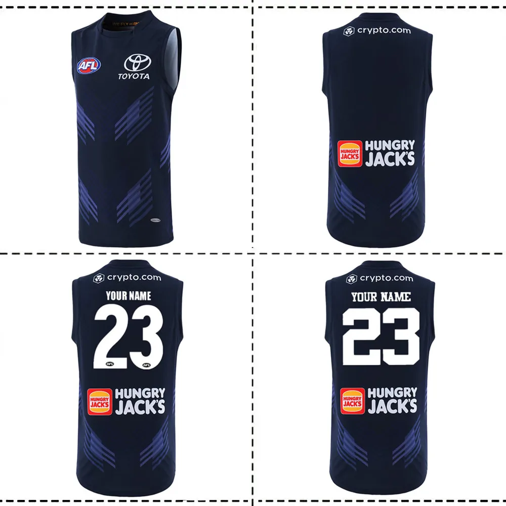 2023 Adelaide Crows Guernsey Men’s Away Rugby Jersey Shirt 2023/24