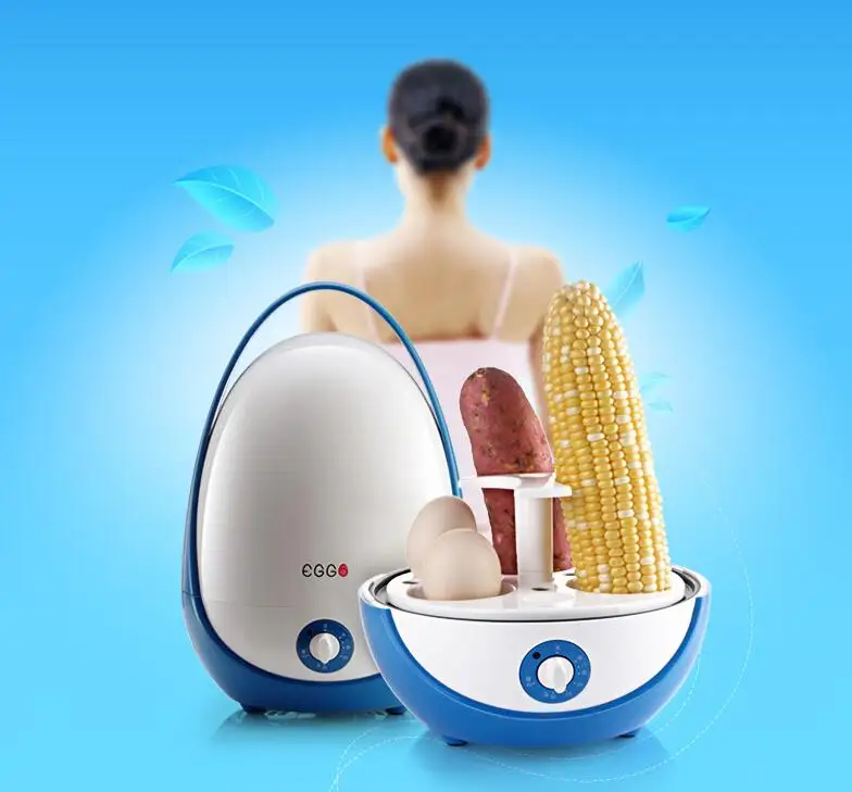 Multi-function Egg Boiler Household Poacher Cooking Machine Automatic Power-off Steamer