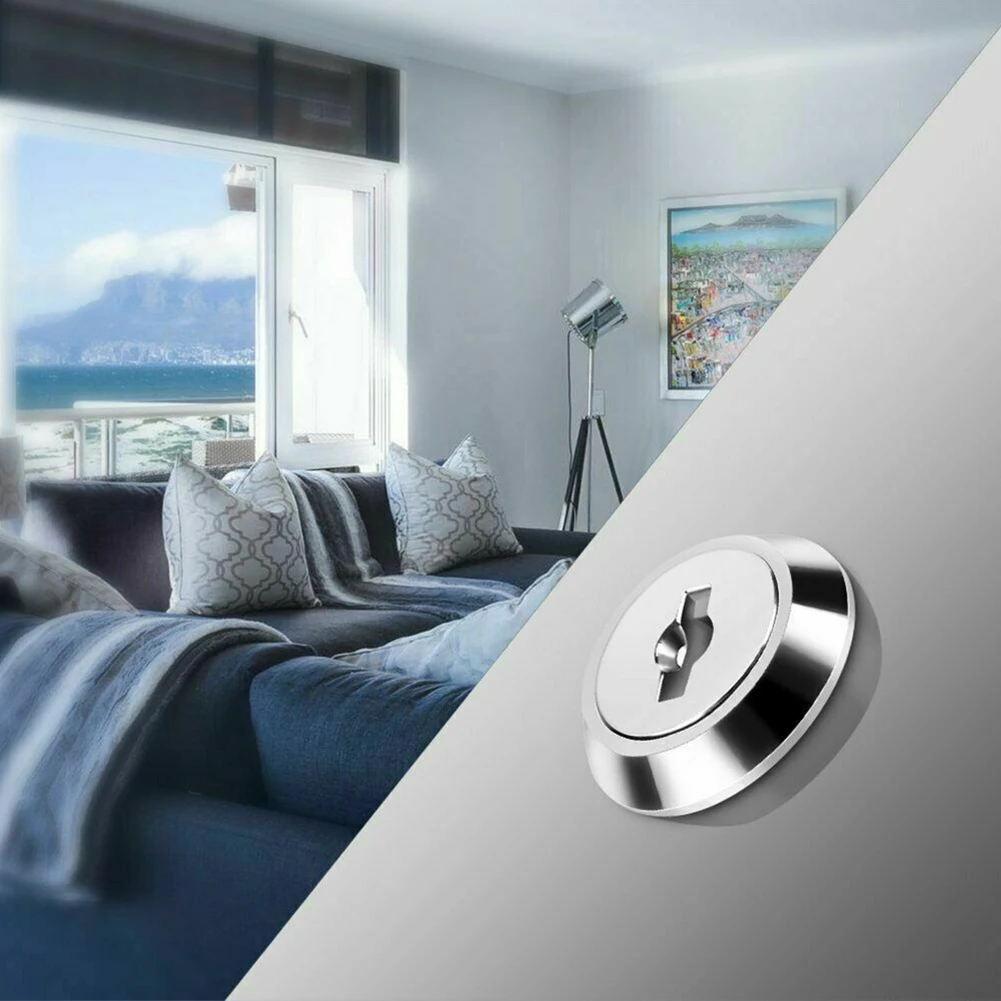 File/Drawer Cabinet Locks With 2 Keys Lock Furniture Hardware Door Cabinet Lock For Office Desk Letter Box Cam Locks
