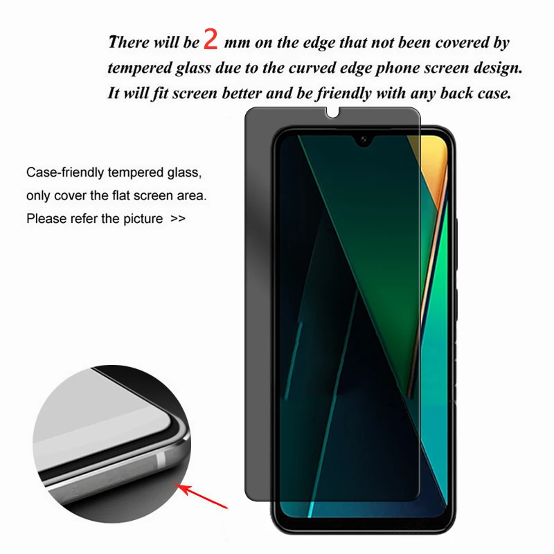 ل Xiaomi Poco C75 الزجاج ل Poco C75 الزجاج المقسى...