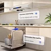 EKON 30 inches Under Cabinet Range Hood, 900 CFM Stainless Steel Kitchen Chimney Vent, 4 Speed Touch Screen Control 4