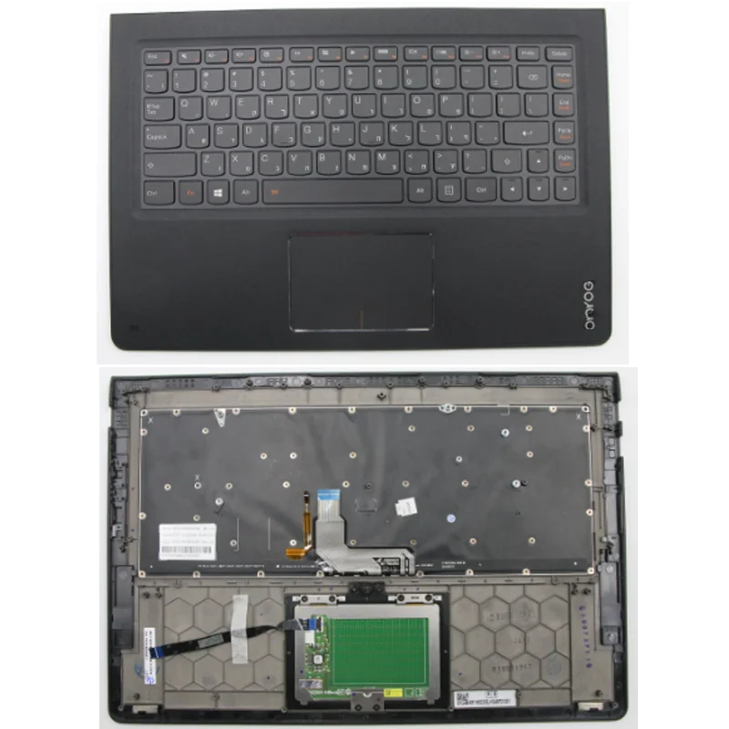 

New for Lenovo ideapad Yoga 900-13ISK BIZ Yoga 900-13ISK2 Laptop Upper Case L 80MK W/KB HE 5CB0K48471