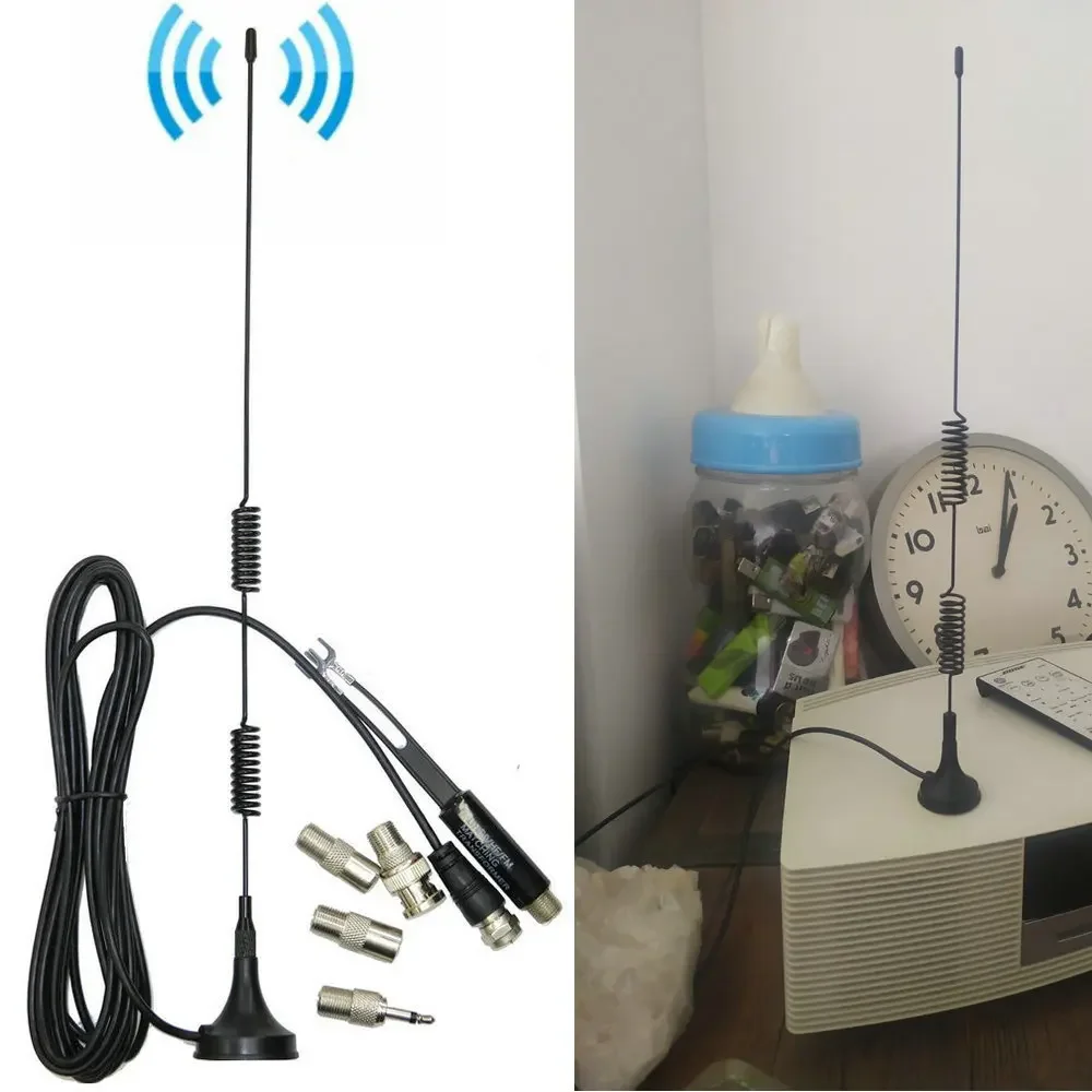Universal-AM-FM-Antenna-Magnetic-Base-FM-Radio-Antenna-for-Indoor-Video ...