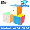 MOYU Magic Cube Magnetic Speed 7x7 9x9 8x8 Professional Cube Weilong Wr M Meilong GTS 3m Kit 6x6 Cube For Kids Toys Boys Puzzle 4