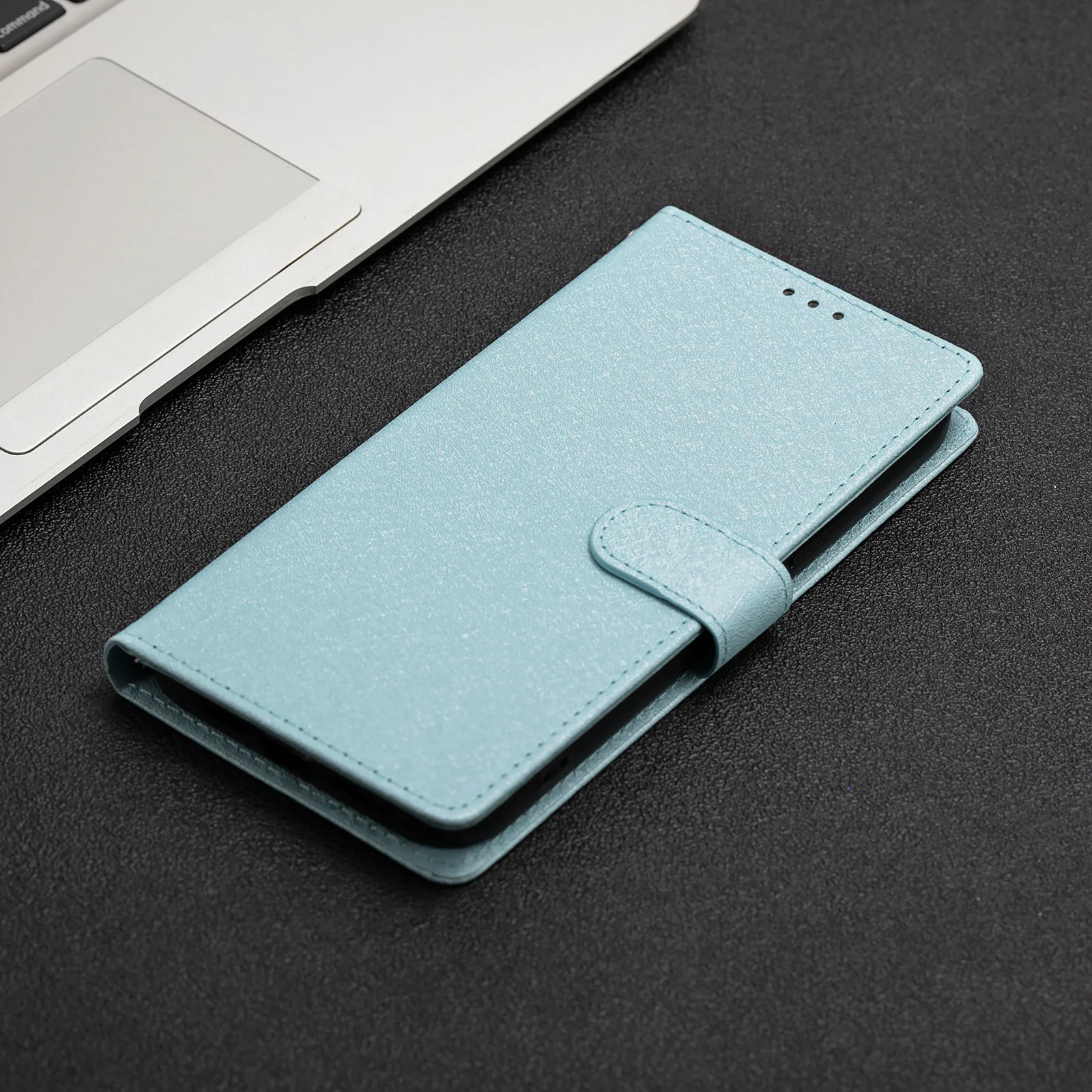 Retro Magnetic Flip Leather Wallet Case with Stand and Shockproof Design