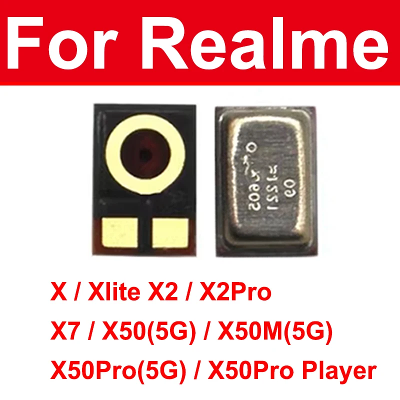 Per Realme X Lite X2 Pro X50 X50M X50 Pro Player 5G Microfono Altoparlante Microfono Interno Trasmettitore Piccole Parti Del Chip