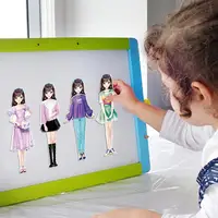 Magnet Dress Up Dolls For Girls Doll Sticker Book Paper Dolls Stickers Doll Pretend Play Toy For Kids Aged 3 To 12 Birthday 2