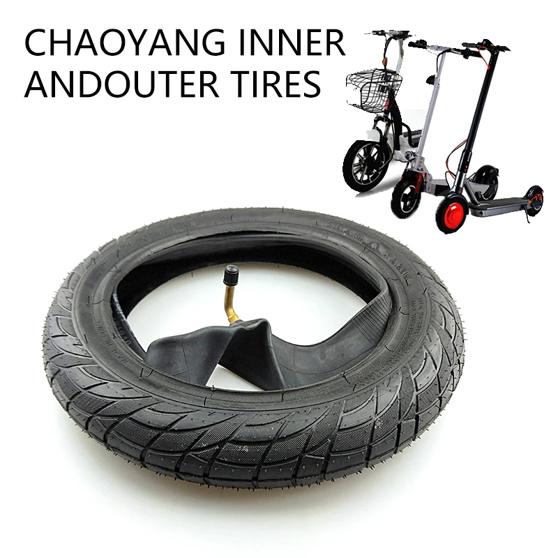 12 1/2x2 1/4 47-203 Tire and Tube Fits Electric Bike Baby Carrier Folding Inch electric scooter tire pneumatic tire