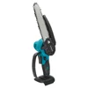 PATUOPRO Portable Mini 6 Inch Electric Chain Saw Handheld Woodworking Tool For Orchard Branch Cutter For Makita 18V Battery 2