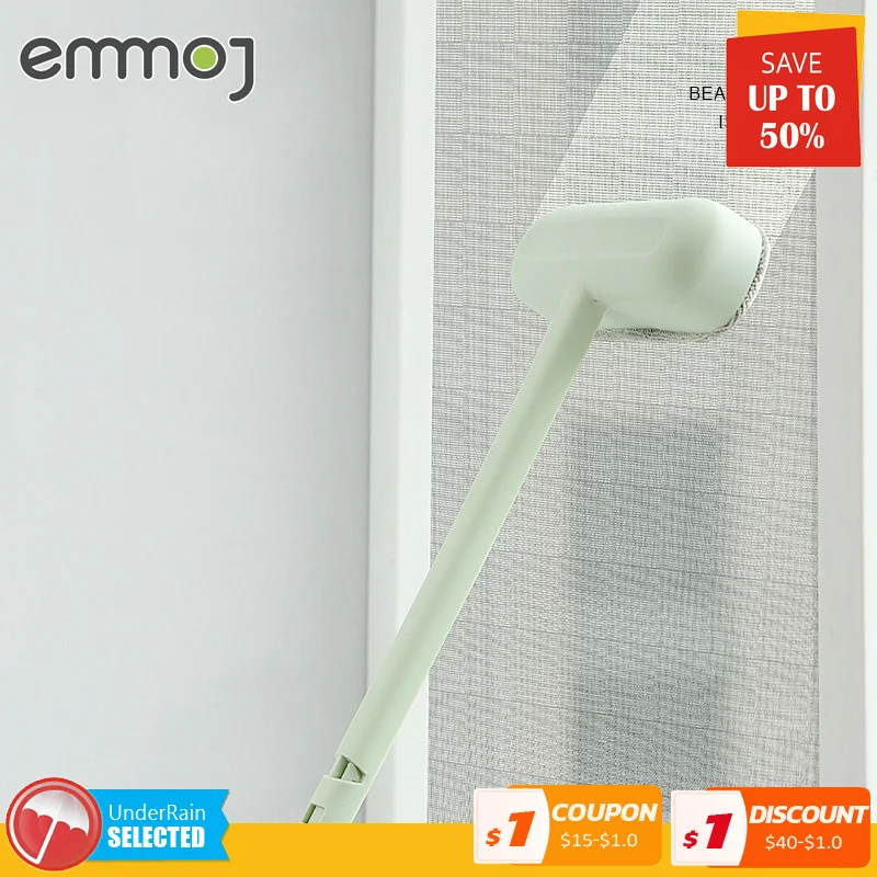 

Clean Dust Long Handle Free Removable Washable Car Window Shade Household Window Screen Net Dust Remo Cleaning Brush