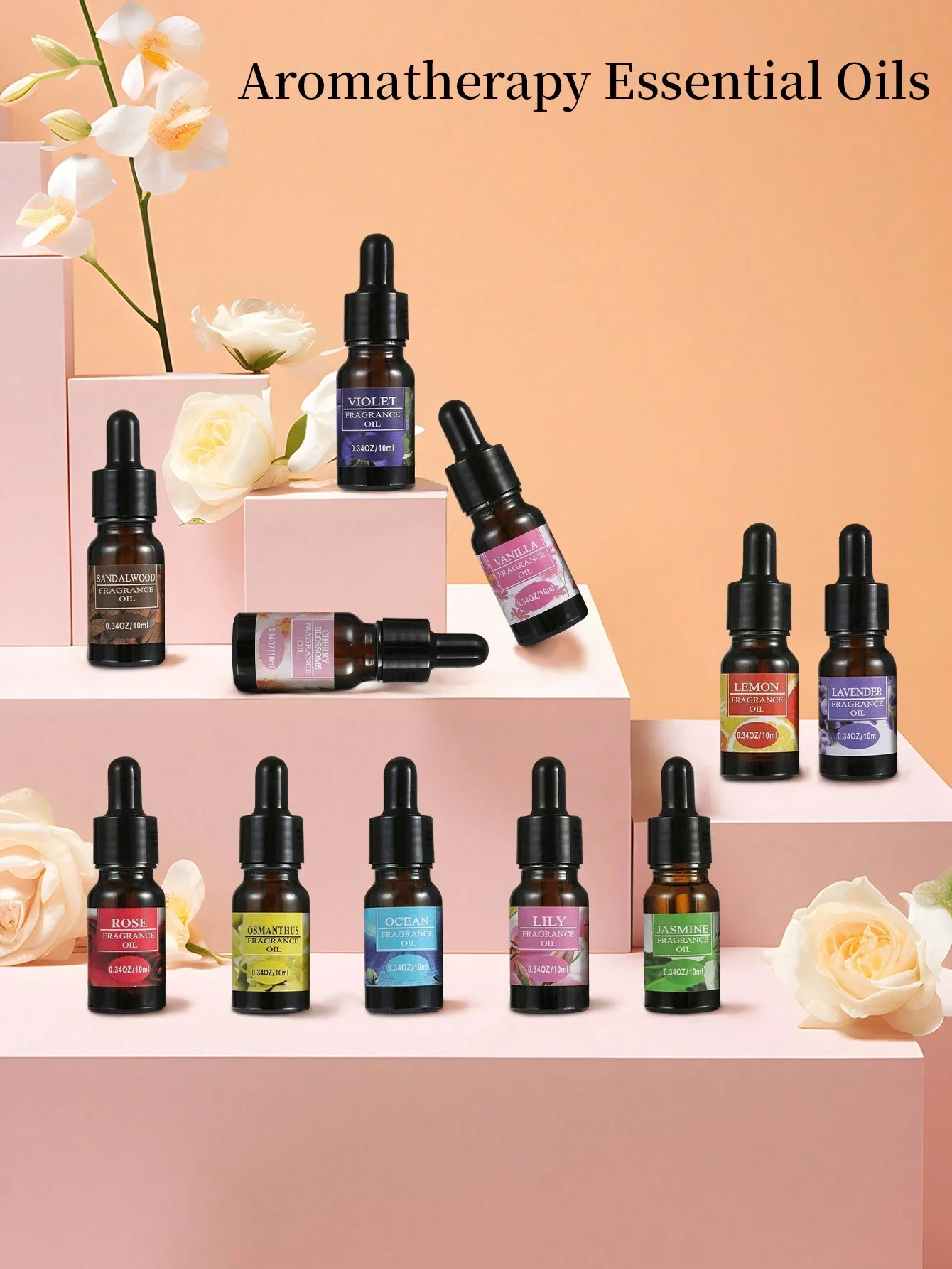 10 مللي عطور مختلفة زيت الروائح للعلاج بالروائح ال...