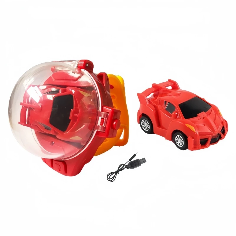 2.4G Kids Cartoon Watch Remote Control Car Toy