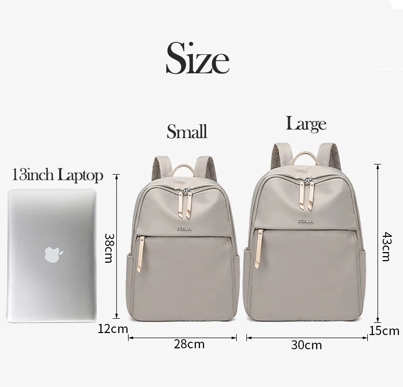 Large Women Backpack Purses Versatile Female Business Rucksack 14 Inch Laptop Bag Travel Bagpack Teen Girls School Bag