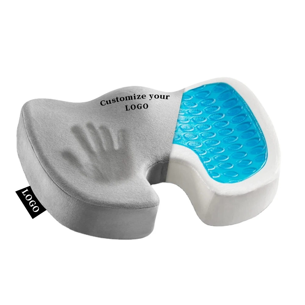 Memory-Schaum Hämorrhoiden-Kissen Ergonomisches Bürostuhl-Sitzkissen für Rückenschmerzen-Linderung Steißbein Autositz Bestseller – Detail 10