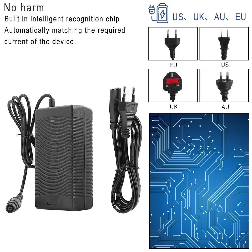 Für Ninebot G3 F3 GT3 ZT3/Pro 54,6 V 2A Lithium-Batterie Ladegerät Für Xiaomi 4 Pro Plus/4 pro Max Elektrische Roller Ladegerät Adapter – Detail 5