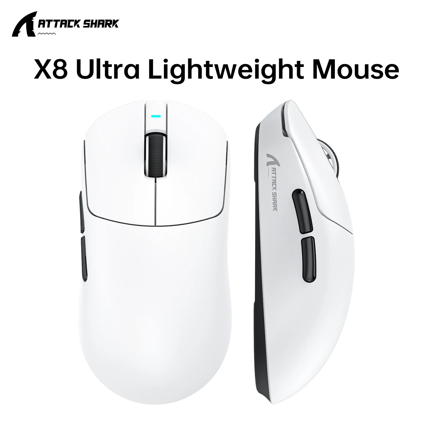 ATTACK SHARK X8 Ultra 8KHz Wireless Gaming Mouse, 55g