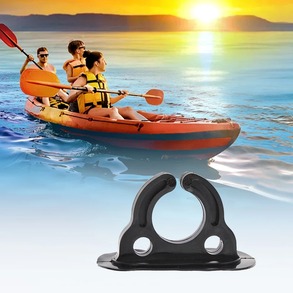 

2/4 PCS Rubber Boat Paddle Buckle PVC Inflatable Boat Paddle Holder Oar Keeper For Kayaks Canoes Safety Clamp 5Cm*8.9Cm
