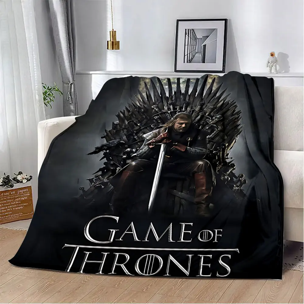 Movie House of The Dragon Print Printed Blanket Picnic Blankets Warm Blanket Soft and Comfortable Blanket Home Travel Birthday 5