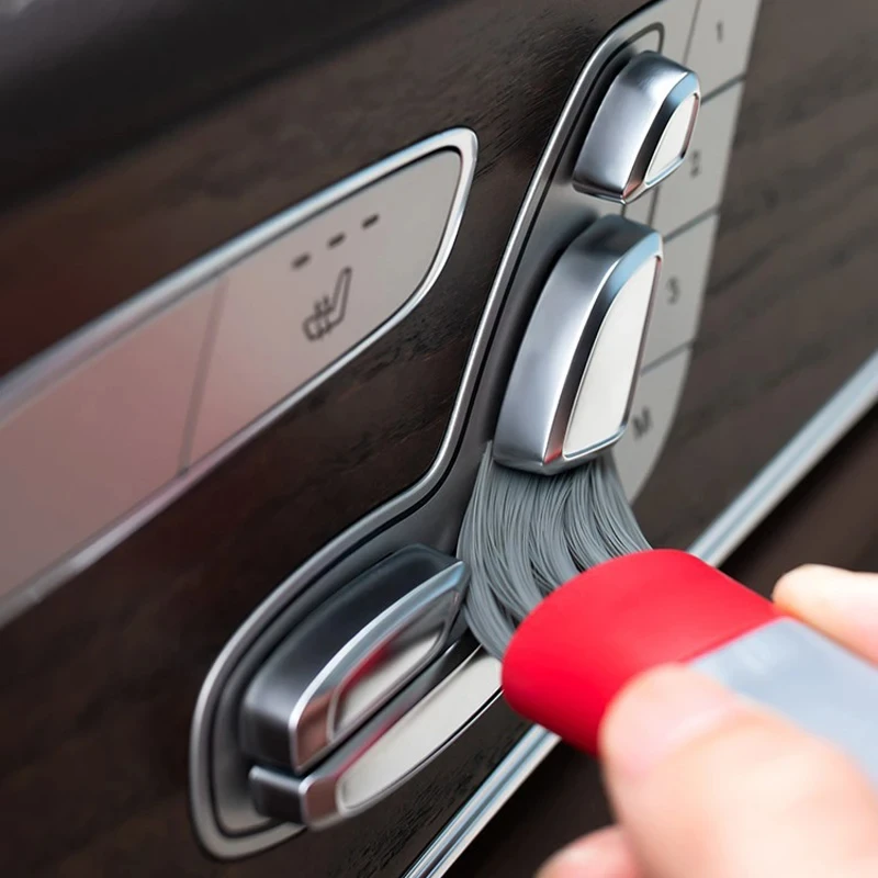 Car Air-Conditioner Outlet Cleaning Tool Multi-purpose Dust Brush Car Accessories Interior Multi-purpose Brush Cleaning Brush 4