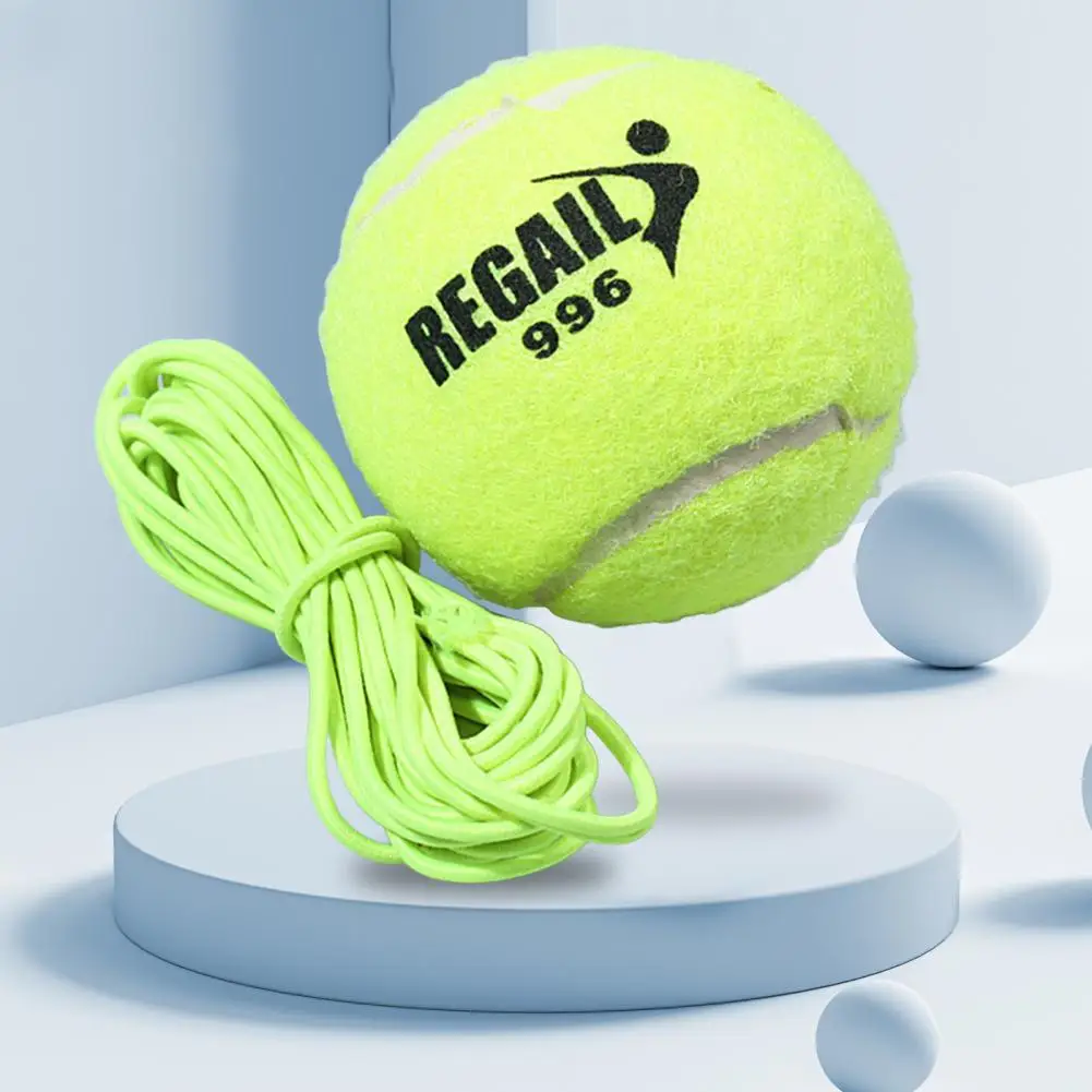 Tennis Rebound Ball High Elasticity Reliable Single Trainer Tennis Trainer Practice Ball for Sports