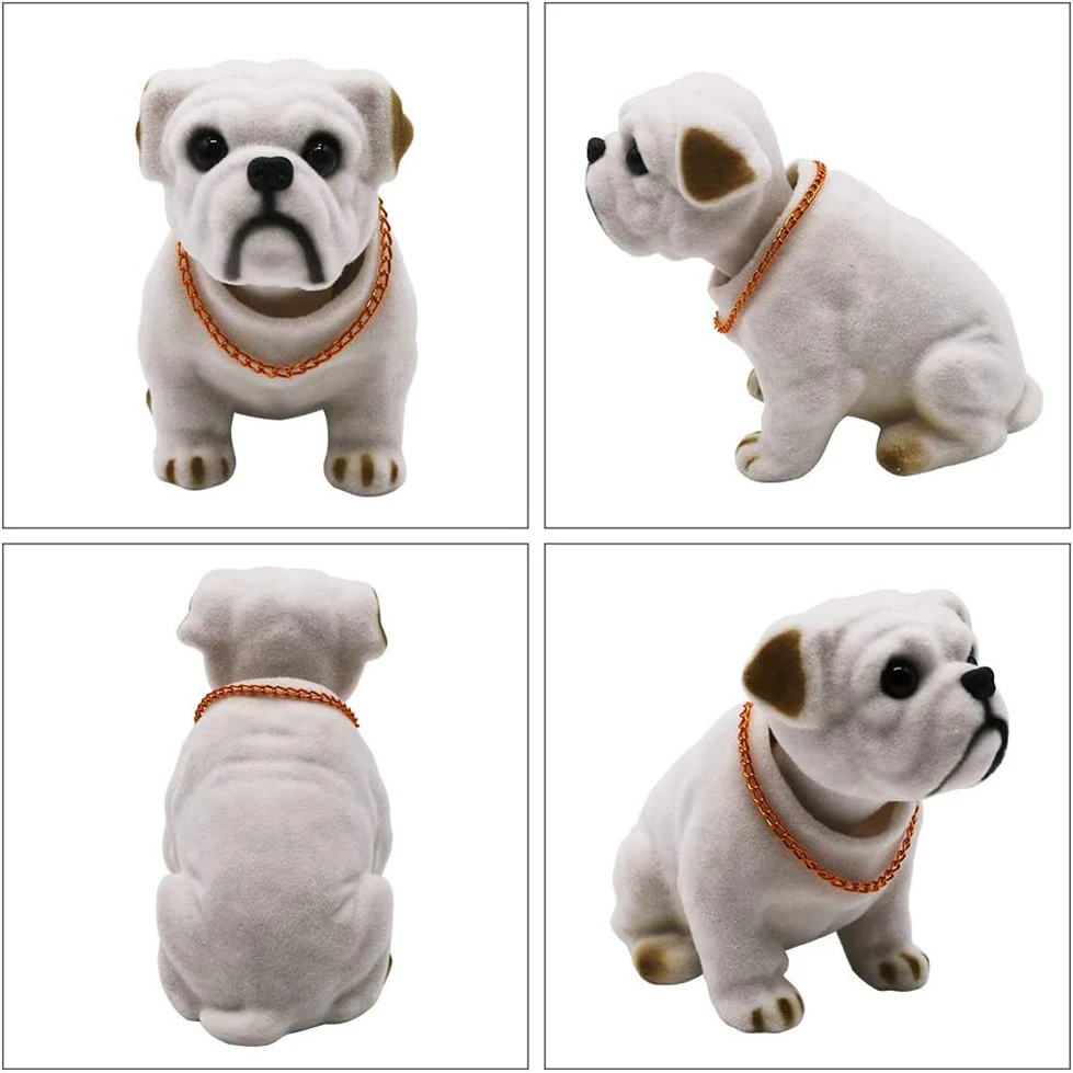 Resin Nodding Dog Car Decoration Toy