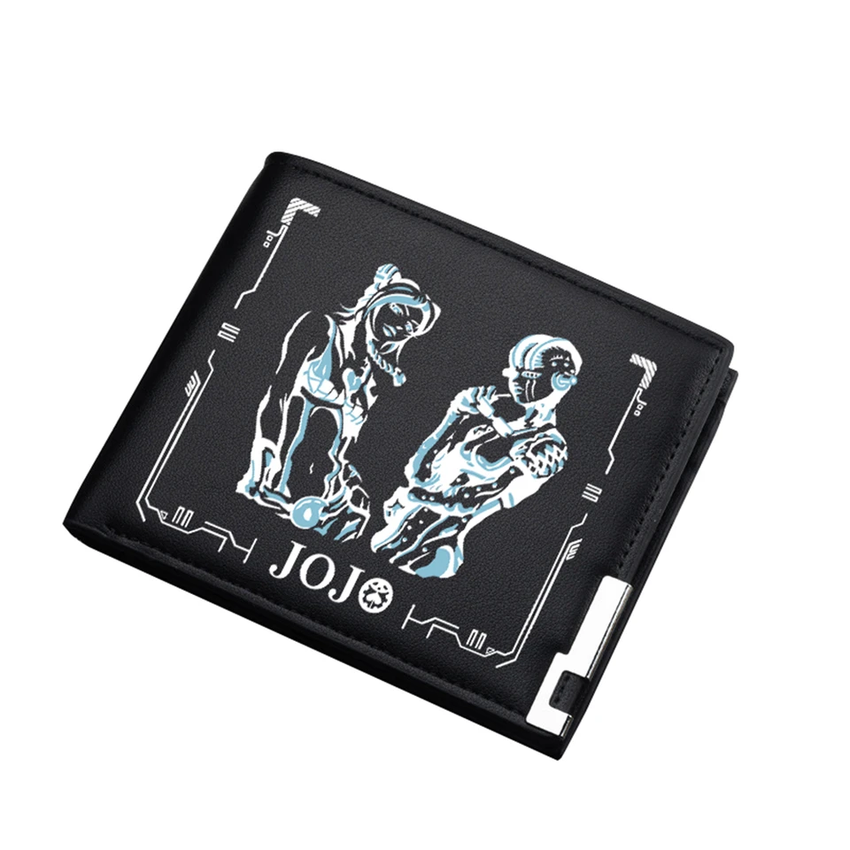 Jojos Bizarre Adventure Wallet Anime PU Lederen Portemonnee JoJo's