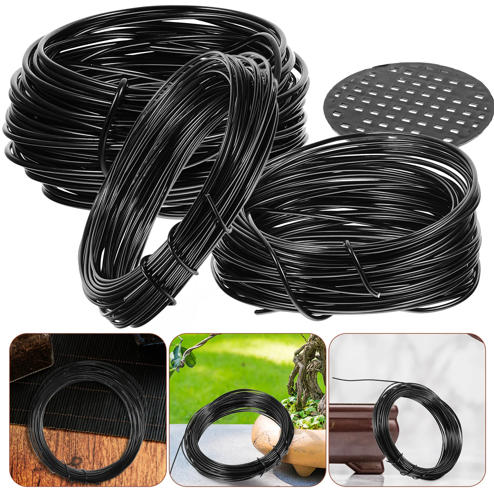 

Aluminum Wire Set Bonsai Tree Durable Modeling Climbing Frame Garden DIY Copper Plants Vine Training Wires Gardening Supplies