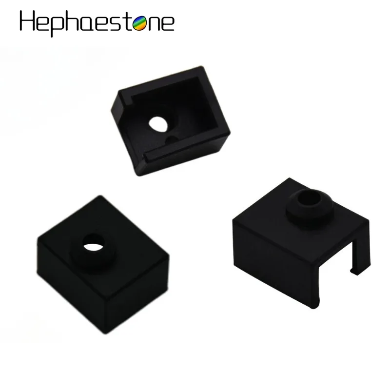 

3PCs Ender 3 S1/ S1 Pro 3D Printer Heating Block Silicone Cover Hotend Sock for Sprite Extrude
