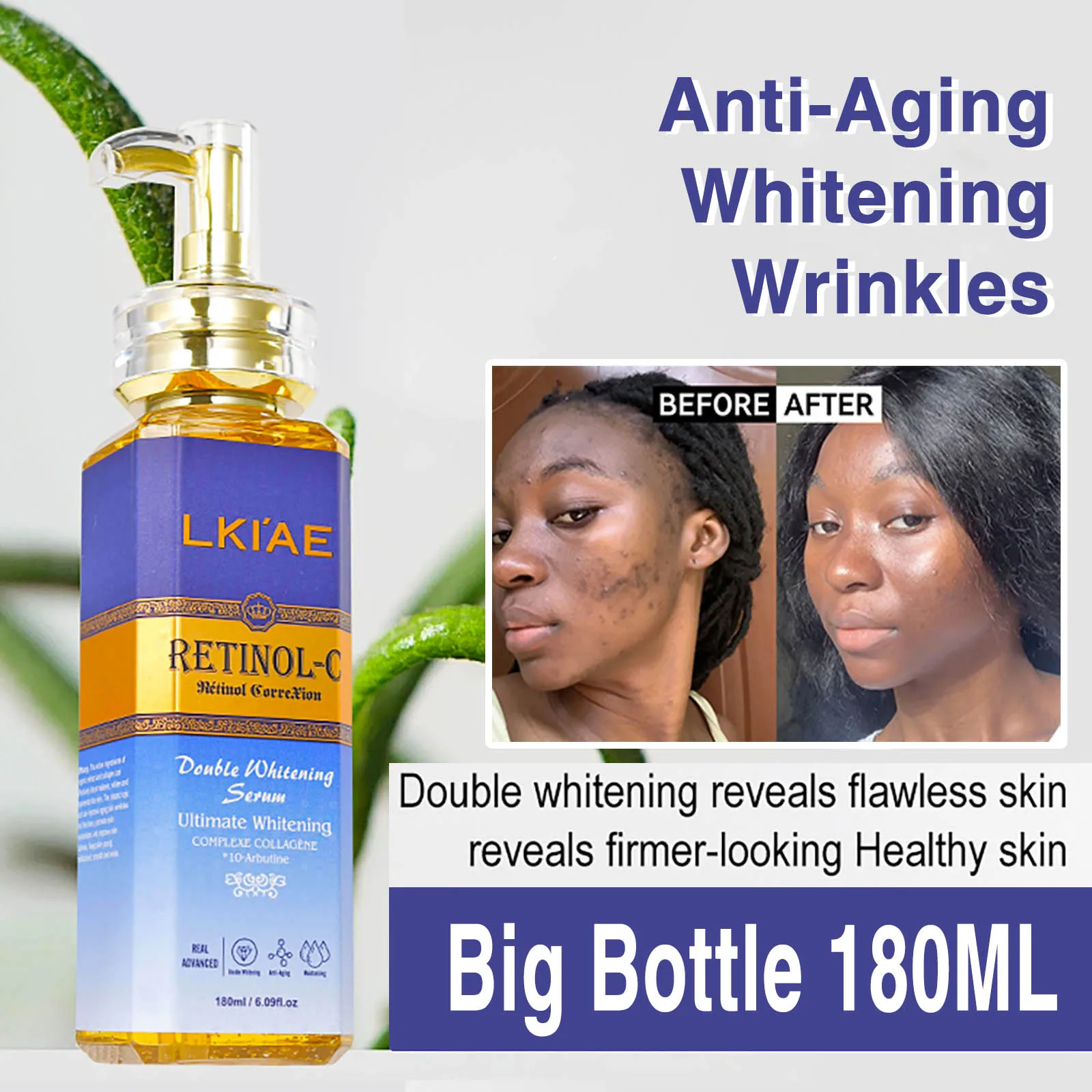 alike Supplier Custom Beautiful Skin Retinol Natural Lightening Body Korean Cosmetic Set For Skin Care 4