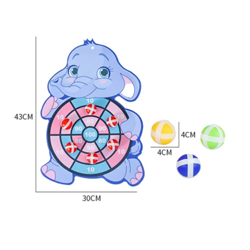 dardos para animais,Lançando alvo alvo com bola pegajosa para crianças, Brinquedos jogos educativos para ambientes internos e externos para crianças  4 5 6 7 8 9 10 anos ou Prachy